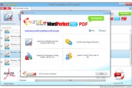 FoxPDF WordPerfect to PDF Converter screenshot